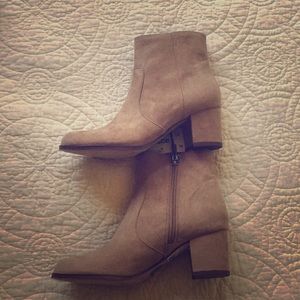 Brand New Unisa Tan Ankle Boots
